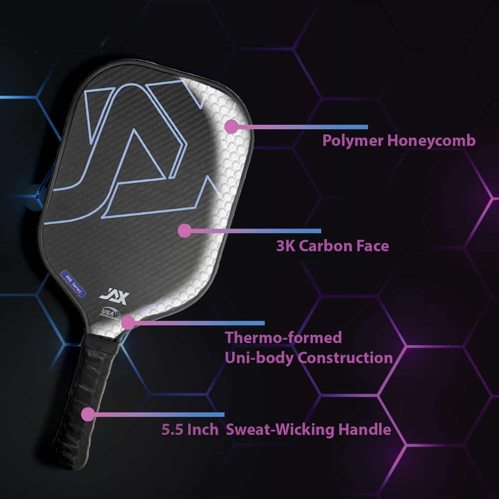 JAX 3K Carbon fiber Pickleball Paddle